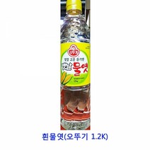 업소용 식자재 흰물엿(오뚜기 1.2K)조청 올리고당 물엿 쌀조청 도라지조청 무조청 생강조청 홍도라지조청 무엿 조청쌀엿 대추조청 수제조청 요리당 인진쑥조청 현미조청 구절초조청 물엿10kg 무우조청, 본상품