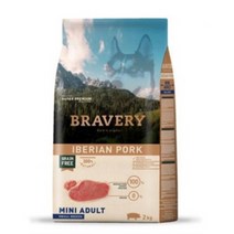 브레이버리 강아지사료 이베리안포크 어덜트 2kg 7kg, 이베리안 포크, 1개