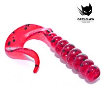 캣츠크로우 볼락웜 꺽지웜 쏘가리 그럽웜 2인치, 033, 1개