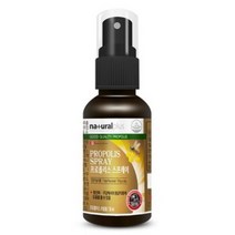 내츄럴 프로폴리스 스프레이 목에뿌리는 약 비염에좋은 영양제 만성 염증 오랄 몸속 제거, 30ml(1개월분)