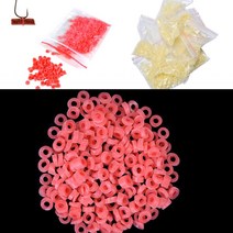 약 2500pcs10bags 빨간색노란색 bloodworm 미끼 제림기 미끼 낚시 액세서리 낚시 용 물고기 태클 고무 밴드, 한개옵션0