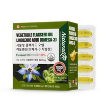 2개월분 감마리놀렌산 플렉시드오일 아마씨유 리놀렌산 여성호르몬제 에스트로겐 식물성오메가3 지방산 플랙씨드