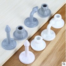 설치 간편한 도어스토퍼 방문스토퍼 간편설치스토퍼 문쾅방지 도, 사이즈:일자형 화이트