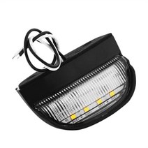볼보트럭부품 스카니아 12V 24V 트럭 LED 후면 테일 램프 후면 번호 번호판 전구 UTE 보트 트레일러 트럭