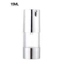 메이크업 클렌저 리무버15/30/50ML 여행 용기 빈 병 리필용 샴푸 로션 스퀴즈 항아리 플라스틱 투명 에어리, 01 15ml