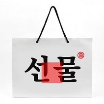 종이쇼핑백 선물쇼핑백 이벤트 감동 쇼핑백 L 대형 1P