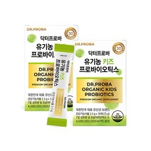 센트럴팜 닥터프로바 유기농 키즈 프로바이오틱스 30포 1개월분 2개, one color/free