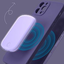 20맥세이프 보조베터리 무선고속충전 10000mAh, 퍼플