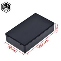 새로운 ABS DIY 플라스틱 전자 프로젝트 상자 인클로저 악기 100x60x25mm VE834 P 전자 부품 액세서리 소스