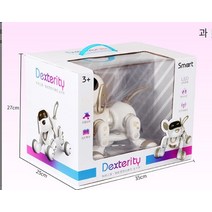 로봇개/ 로봇 개 인공지능/ ai 로봇개/ 어린이 장난감/ 작동완구/ 어린이 퍼즐 장난감/, 18011 화이트 골드 스마트 개