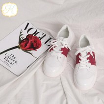 쇼미하우스 데일리 사각장식 통굽 단화 운동화