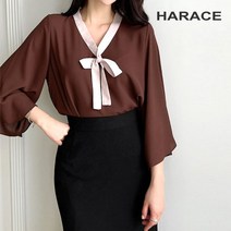 헤레이스 아르리본블라우스 YMSH22FW040