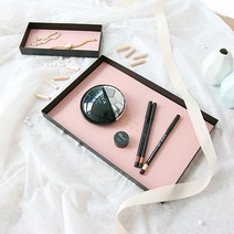 샤르망뜨 가죽 트레이 악세사리 차키보관함. 직사각형
