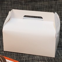 화이트 선물상자(대 중 소) 손잡이상자 쿠키상자 포장상자 선물포장박스 답례품포장 조각케익상자 빵포장박스 수건포장상자, 화이트 선물상자(특대), 1장