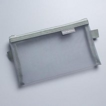 투명 메쉬 연필 케이스 사무실 학생 나일론 칼렘 쿠투스 학교 품 펜 상자, F