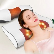 안마 베개 목 어깨 마사지 건강 스마트 날개뼈 통증, M3S어깨 및 목 마사지 베개 D5 온찜질베개