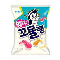 오리온 왕꿈틀이 꼬물탱 62g 8개