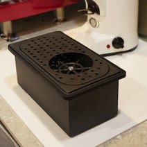 싱크볼 온탑형 피처 린서 컵 워셔 세척기 싱크대 청소 카페 바, 블랙 직사각