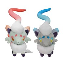 체스판 Hisuian Zor 봉제 인형 11 27cm 10 개 신제품, 03 Mix up