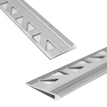 재료분리대 알루미늄 마감몰딩 디럭스 데코타일몰딩 3mm x 2.4M, 본상품선택