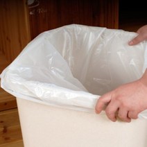 한스틸 쓰레기봉투 재활용분리수거봉투 (20리터~100리터), 하얀봉투 100리터 (60매), 1개