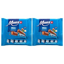 스위스 Munz 문츠 문즐리 밀크 초콜릿 23g 5입 2팩