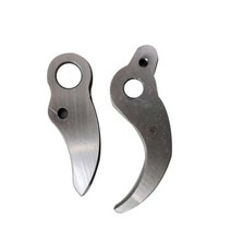 전동 충전 장대 나무 전지가위 함석가위 의류 가죽 재단기 5cm4.5cm4cm3.5cm3cm2.5cm 전기 가지 치기 가위 상단 및 하단 블레이드 액세서리 블레이드 교체, 4cm