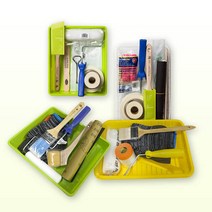 도구세트 페인트 용품 붓 로울러 트레이 테이프 마스킹 커버링 사포 샌더기 페인트봉, 롤러프레임익스텐션