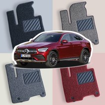 벤츠 GLC 300 220 D 쿠페 43 63 AMG 코일매트 한대분 풀세트 카매트 발매트 확장형 바닥매트 발판 깔판 차량용 자동차 차량, 결제시 추가정보란에 차종코드 입력, 엣지 한대분 (앞좌석+뒷좌석), 블랙