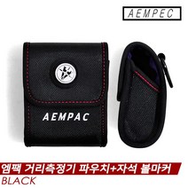 [기타] 엠팩 거리측정기 파우치+자석 볼마커 [르폴드/부쉬넬/니콘/보이스캐디/골프버디/캐디, 상세 설명 참조