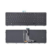 정품 TLBTEK HP ZBook 15 G1 G2 ZBook17 17 시리즈 노트북과 호환되는 백라이트가 있는 키보드 교체 1220438
