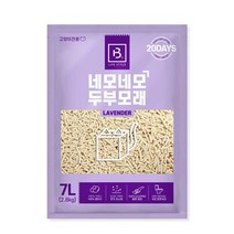 애묘 간단두부형모래 길고양이 버리기쉬운두부모래 길냥이 라벤더향 7L, 상세페이지 참조