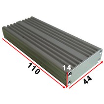 JINHA 알루미늄 케이스 엔클로저 enclosure 프로파일 DIY SYXD-43