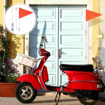 깃봉 2m 태극기 국기 국기봉 미니 깃대봉 꽂이 가정용 봉 깃대 다기능 차량용 게양대 플래그 안전 극 플래그 브래킷 트레일러 장착 홀더 사이클링 사이클 디스플레이 가시성 조정, 다양한 색상, 183x27.5cm, 다양한 색상, 01 183x27.5cm