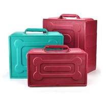 플라스틱 철가방 중국집배달통 중국집배달가방 음식점배달통 음식점배달가방 2단 4523ea예쁜레브, 2단 적색, 1개