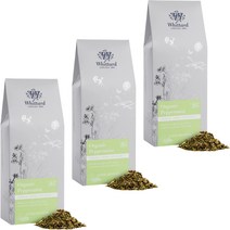 위타드 Whittard Peppermint Loose Tea 페퍼민트 허브차 잎 파우치 30g 3팩, 3개