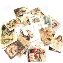 유럽풍디자인 카드 감성인테리어 엽서 세트 천사 카드 특이한 엽서 100pcs