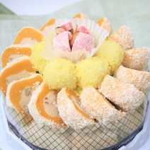 떡집닷컴 호박두텁 떡케익1호 (1.1kg), 0.9kg, 1개