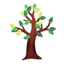 나누리sksgrow펠트대형나무(중 55X60cm) 환경꾸미기 소원나무 게시판꾸미기 환경구성 만들기재료 환경판꾸미기 교실꾸미기재료+sksgrow, ♥iwantbee, ♥iwantbee