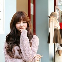 웨이브붙임머리 긴웨이브가발 긴머리가발 탄력웨이브