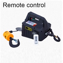 레바블럭 원격 제어 크레인 호이스트 와이어 로프 전기 알루미늄 쉘 가정용 실내 소형 500kg, 10.Remote control  200 Kg 19m