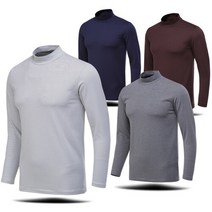 마스터베어 남성용 스트라이프 옅은기모 긴팔 티셔츠 1309