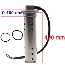 게이지연료보트 낚시배 바다낚시 레저 밸리 선외기엔진 52MM 수위 게이지 + 하수 레벨 알람 범용 해양 미터, 14 sewage 400mm