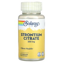 솔라레이 스트론튬 시트레이트 Srontium Citrate 250 mg 베지캡슐, 1개, 60정