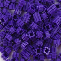 mytoys 디폼블럭 8mm 1000개 대용량 리필팩 33색상 도안집 증정, #1000개 17.진보라색