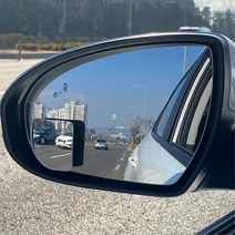 차선 보는 자동차 측면거울 주차 보조미러 초보운전, 1개, 부채