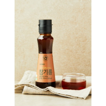 초록마을 국내산 참깨로 한번만 짠 참기름, 160ml, 4개
