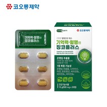 징코 빌로바 은행잎 추출물 두뇌 기억력 혈행 영양제 중년 남성 여성 직장인 수험생 뇌건강 효능 추천 Ginko Biloba, 1개, 30정, 30정