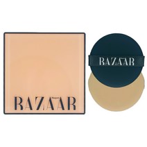 하퍼스 바자 아쿠아 쿠션 스킨 핏 파운데이션 21호 본품, 21호 + 자사로고물티슈 10매