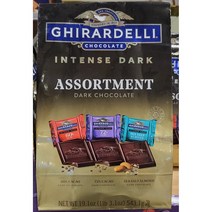 기라델리 다크 스퀘어 초콜릿 543G 인텐스 다크